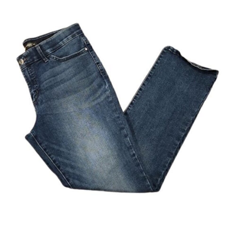 [Lee] Mid Rise Straight Leg Regular Fit Jeans - Size 12 Medium